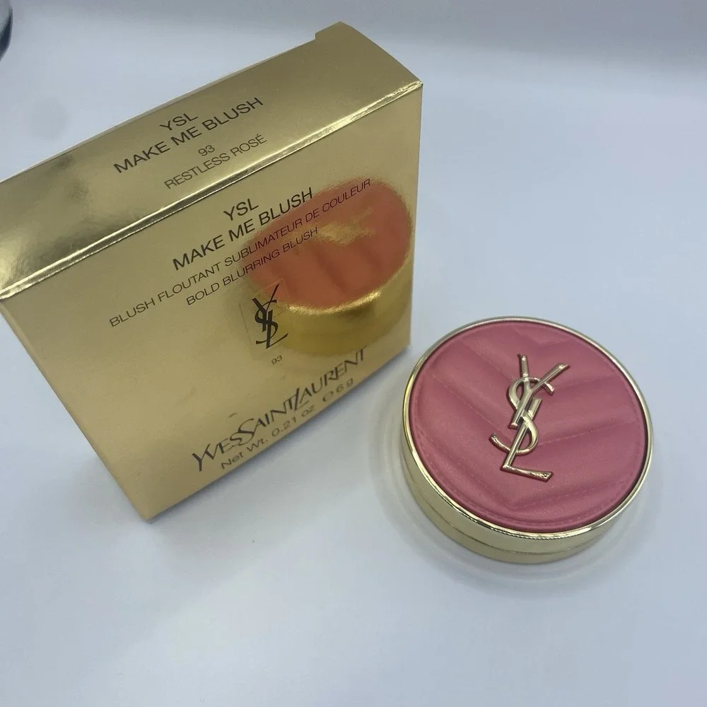 Yves Saint Laurent YSL Make Me Blush 24H Buildable Powder Blush 93 Restless Rose